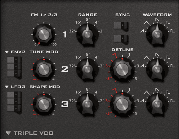 U-He Diva Triple VCO synthesizer